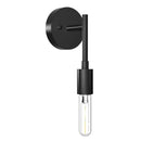Industrial black metal wall lamp – bathroom mirror light