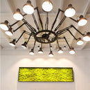 DecorBites™ Industrial LED Pendant Light Spider Iron Hanging Chandelier Fixtures