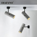 Industrial cement wall lamp – living room concrete sconce