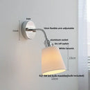 Industrial chrome flexible led wall lamp sconce bedroom reading light