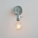 Industrial chrome flexible led wall lamp sconce bedroom reading light