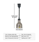 Industrial copper electric food heat lamp kitchen pendant light