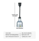 Industrial copper electric food heat lamp kitchen pendant light