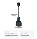 Industrial copper electric food heat lamp kitchen pendant light