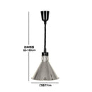 Industrial copper electric heat lamp 5 pack kitchen pendant heater