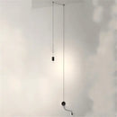 Industrial iron art black geometric pendant light dining room