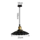 Industrial iron dome pendant light kitchen cafe decor