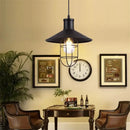 Industrial iron dome pendant light kitchen cafe decor