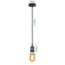 Industrial iron dome pendant light kitchen cafe decor