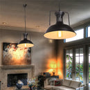 Industrial iron dome pendant light kitchen cafe decor