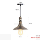 Industrial iron pipe pendant light kitchen black & brass with valve