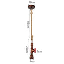 Industrial iron pipe pendant light with rope for dining room