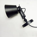 Industrial matte black iron loft edison wall light bedroom sconce