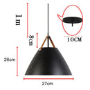 Industrial matte black & wood pendant light fixture kitchen