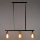 Industrial red yellow blue glass pendant light kitchen island lighting