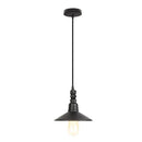 Industrial retro black & bronze water pipe pendant light kitchen fixture