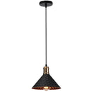Industrial retro pendant lamp hammered copper – dining room light