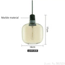 Industrial stained glass pendant light set dining room smoked glass