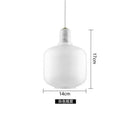 Industrial stained glass pendant light set dining room smoked glass