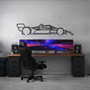 2022 Indy Car Classic Metal Car Wall Art - MT0792