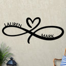 Infinity Heart Wedding Sign