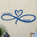 Infinity Heart Wedding Sign