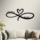 Infinity Heart Wedding Sign