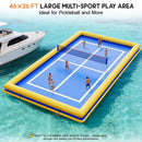 [26X46FT] Inflatable Commercial Floating Pickleball And Volleyball Court With Net (SAK39071)