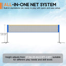 [26X46FT] Inflatable Commercial Floating Pickleball And Volleyball Court With Net (SAK39071)