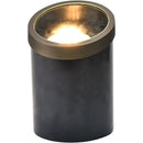 Bevel Inground Light with Durable PVC Housing and Solid Brass Construction