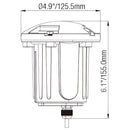 Inground Lights Outdoor with MR16 Socket and Three Direction Turret Design