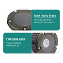 Inground Well Lights For Landscape with MR16 Socket and Brass PVC Housing