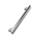 Satin Steel "Vis a Vis" Cabinet Knob and Drawer Pulls