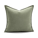 Ins wind matcha green faux fur throw pillow living room decor