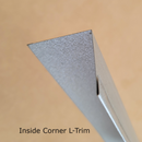 Trim Pieces: L–Trim Interior & Exterior Corners & Z-Trim