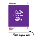 Insta Post Canvas