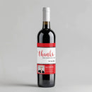 Insurance Thank You Wine Label