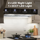 42" Range Hood Insert, 1200 CFM Stainless Steel Ducted Vent Hood Insert with Dimmable LED Lights