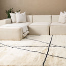Intersections - Luxury Shag Moroccan Rug