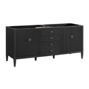 James Martin Myrrin 72" Single Bathroom Vanity, Carbon Oak