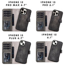 Casper Leather iPhone 15 Series Wallet Case