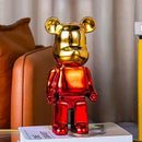 DecorBites™ Bear TV Cabinet Sculpture Decor Piggy Bank, Home Decoration Art Statue