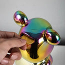 DecorBites™ Bear TV Cabinet Sculpture Decor Piggy Bank, Home Decoration Art Statue