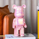 DecorBites™ Bear TV Cabinet Sculpture Decor Piggy Bank, Home Decoration Art Statue