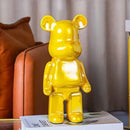 DecorBites™ Bear TV Cabinet Sculpture Decor Piggy Bank, Home Decoration Art Statue