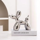 DecorBites™ Balloon Dog Ceramic Sculpture Ornament for Home Office Decor & Gifts
