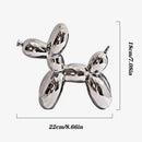 DecorBites™ Balloon Dog Ceramic Sculpture Ornament for Home Office Decor & Gifts