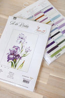 Irises B2251L Counted Cross-Stitch Kit