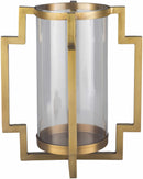 Picher Brass Geometric Gold Decorative Accent - Clearance