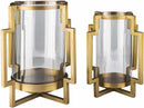 Picher Brass Geometric Gold Decorative Accent - Clearance